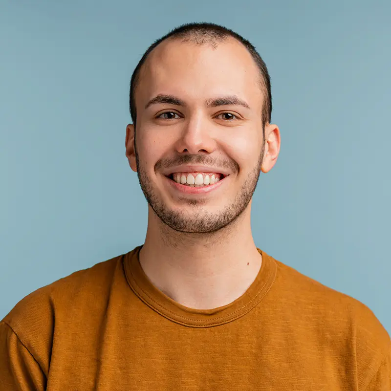 Fotografia de rosto do Alexandre Gameiro, Diretor de IT e cliente da hes